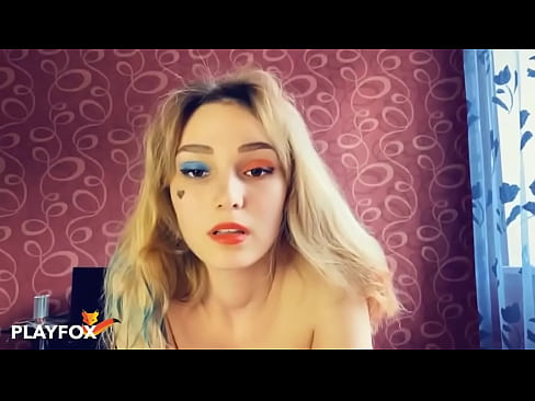 ❤️ Magic foju otito gilaasi fun mi ibalopo pẹlu Harley Quinn ❤ Ohun onihoho didara ☑